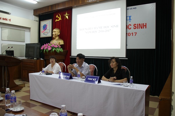 Hội nghị Cha mẹ học sinh năm học 2016 – 2017: Nơi gặp gỡ của những người yêu trẻ